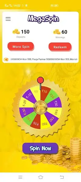Play Mega Spin as an online game Mega Spin with UptoPlay