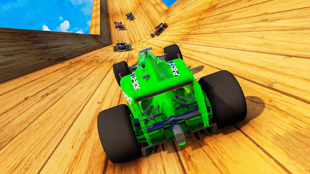 Play Mega Stunt Car Stunt Games as an online game Mega Stunt Car Stunt Games with UptoPlay