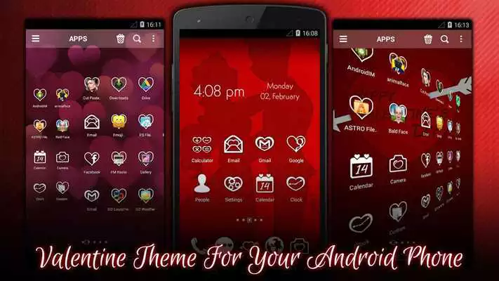 Play Mega Valentine Launcher Theme