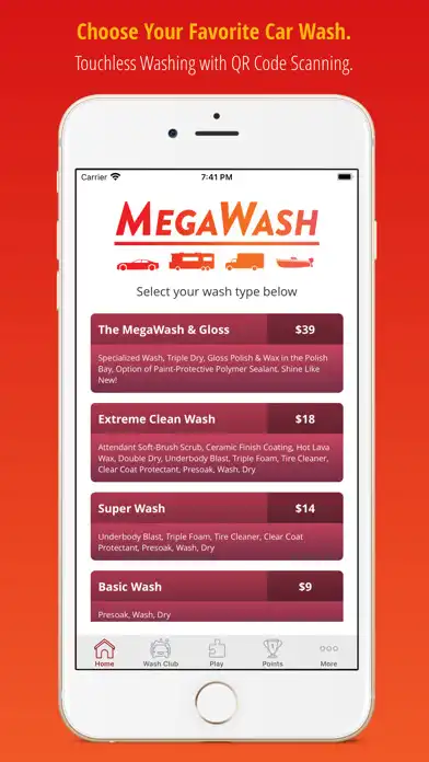 Play MegaWash as an online game MegaWash with UptoPlay