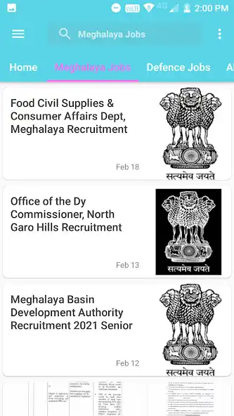 Play Meghalaya Jobs - Jobs Login  and enjoy Meghalaya Jobs - Jobs Login with UptoPlay