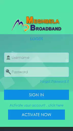 Play Meghbela Broadband Subscriber App  and enjoy Meghbela Broadband Subscriber App with UptoPlay