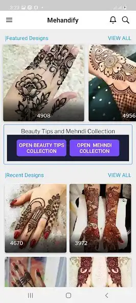 Play Mehndi Design 2023 - Mahndi  and enjoy Mehndi Design 2023 - Mahndi with UptoPlay