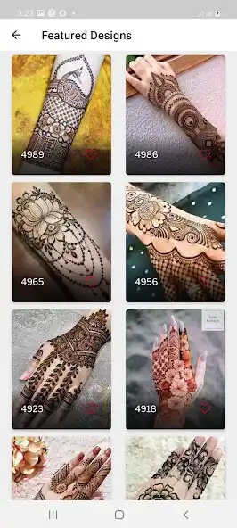 Play Mehndi Design 2023 - Mahndi as an online game Mehndi Design 2023 - Mahndi with UptoPlay