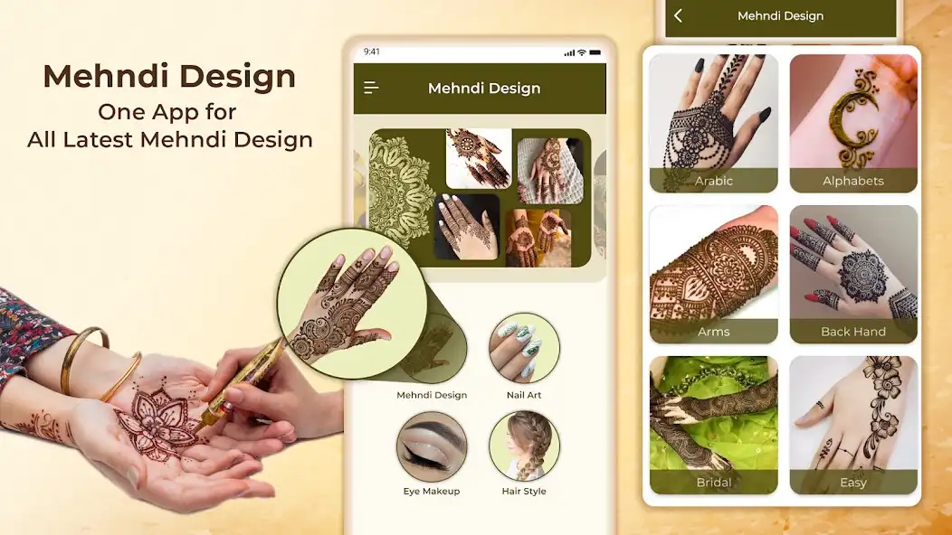 Play Mehndi Design 2023: Nail Art  and enjoy Mehndi Design 2023: Nail Art with UptoPlay