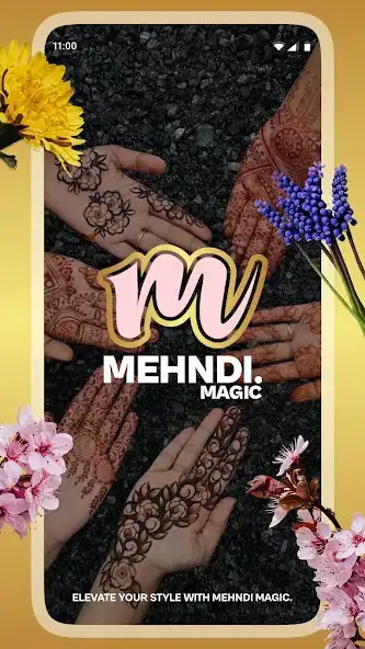 Play Mehndi Design 2023: Simple  and enjoy Mehndi Design 2023: Simple with UptoPlay