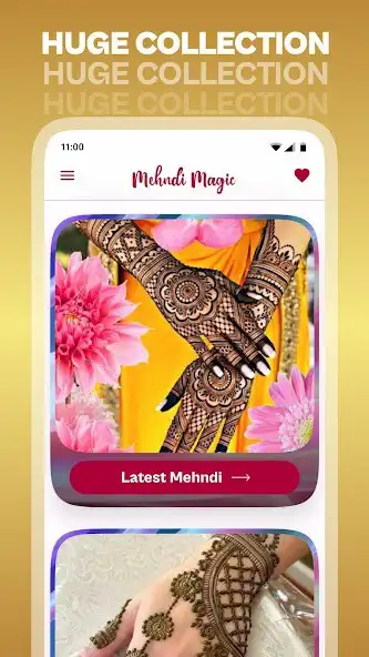 Play Mehndi Design 2023: Simple as an online game Mehndi Design 2023: Simple with UptoPlay