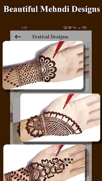 Play Mehndi Design: Easy  Simple as an online game Mehndi Design: Easy  Simple with UptoPlay