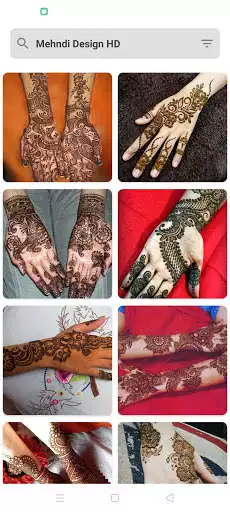 Play Mehndi Design HD/3D as an online game Mehndi Design HD/3D with UptoPlay