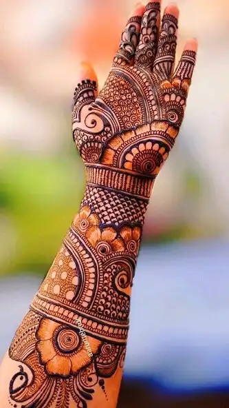 Play Mehndi Design -Offline Collect as an online game Mehndi Design -Offline Collect with UptoPlay