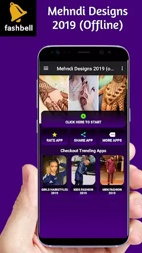Play Mehndi Designs 2020 (offline)  and enjoy Mehndi Designs 2020 (offline) with UptoPlay