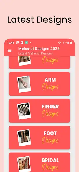 Play Mehndi Designs 2023 HD as an online game Mehndi Designs 2023 HD with UptoPlay