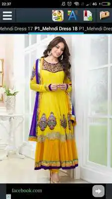 Play Mehndi Dress Design 2016 Play Mehndi Dress Design 2016