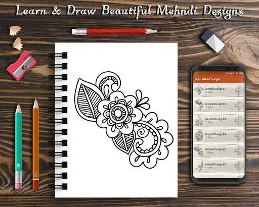 Play Mehndi Tutorials: Learn beautiful Mehndi designs  and enjoy Mehndi Tutorials: Learn beautiful Mehndi designs with UptoPlay