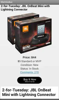 Play Meh Stalker - Meh.com Tracker