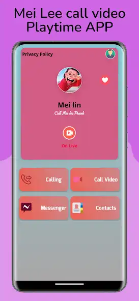 Play Mei Lee fake call video App  and enjoy Mei Lee fake call video App with UptoPlay