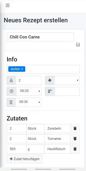 Play Mein-Kochbuch as an online game Mein-Kochbuch with UptoPlay