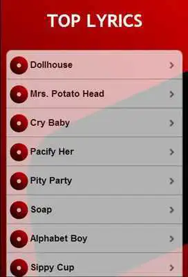 Play Melanie Martinez All Lyrics