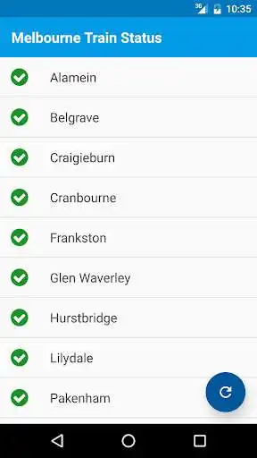 Play Melbourne Train Status