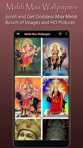 Play Meldi Maa Wallpaper HD, Mata as an online game Meldi Maa Wallpaper HD, Mata with UptoPlay