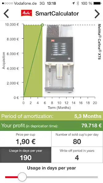 Play Melitta SmartCalculator as an online game Melitta SmartCalculator with UptoPlay