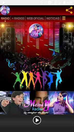 Play Melody Radio as an online game Melody Radio with UptoPlay