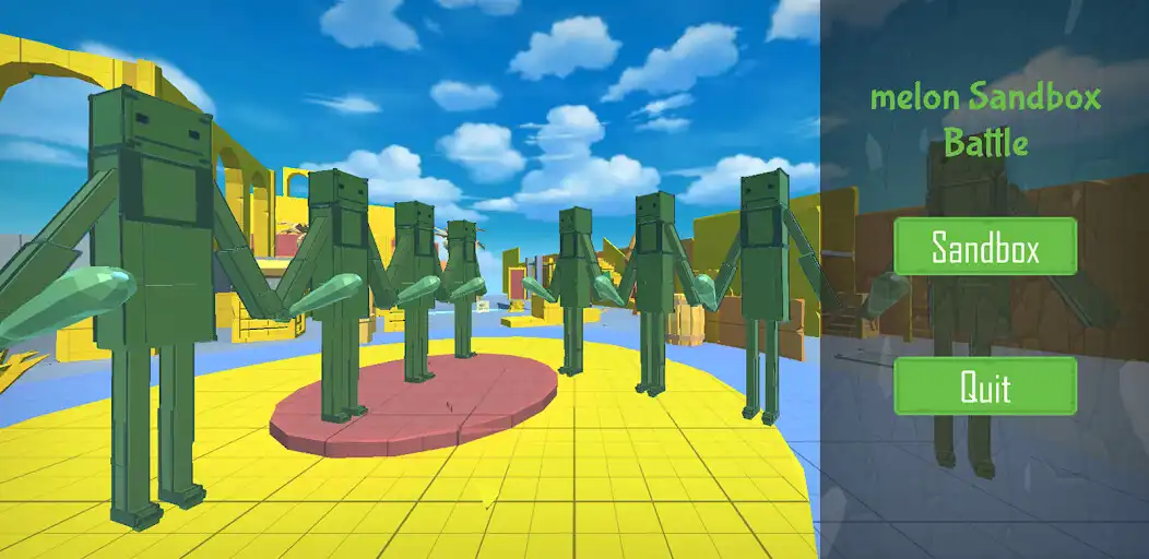 Play melon sandbox battle  and enjoy melon sandbox battle with UptoPlay
