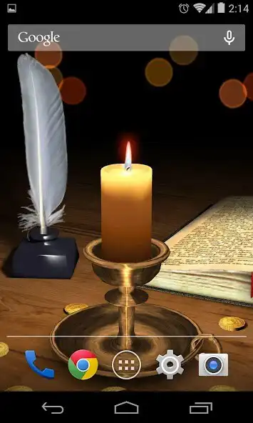Play Melting Candle Live Wallpaper  and enjoy Melting Candle Live Wallpaper with UptoPlay