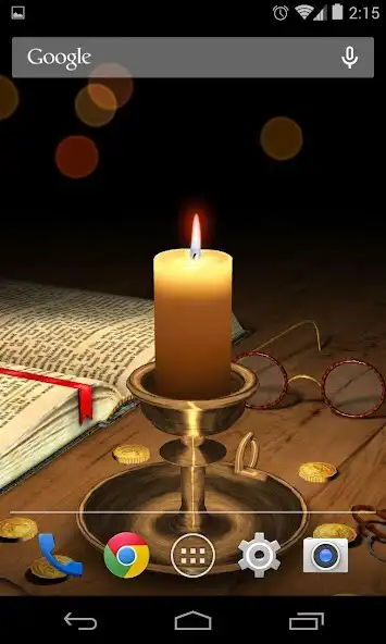 Play Melting Candle Live Wallpaper as an online game Melting Candle Live Wallpaper with UptoPlay