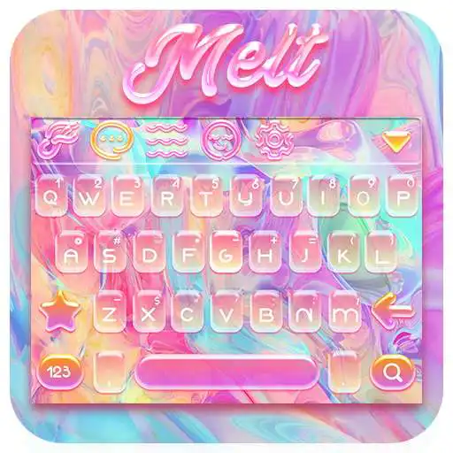 Run free android online Melt Keyboard APK