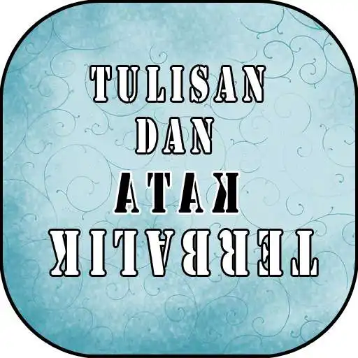 Play Membuat Kata dan Tulisan Terbalik APK
