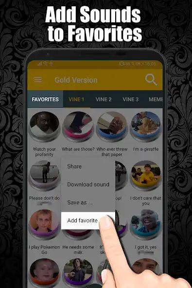 Play Meme and Vine Soundboard GOLD VERSION as an online game Meme and Vine Soundboard GOLD VERSION with UptoPlay