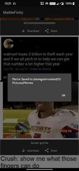 Play MeMeFinity - Scroll and Share Memes Infinitely as an online game MeMeFinity - Scroll and Share Memes Infinitely with UptoPlay