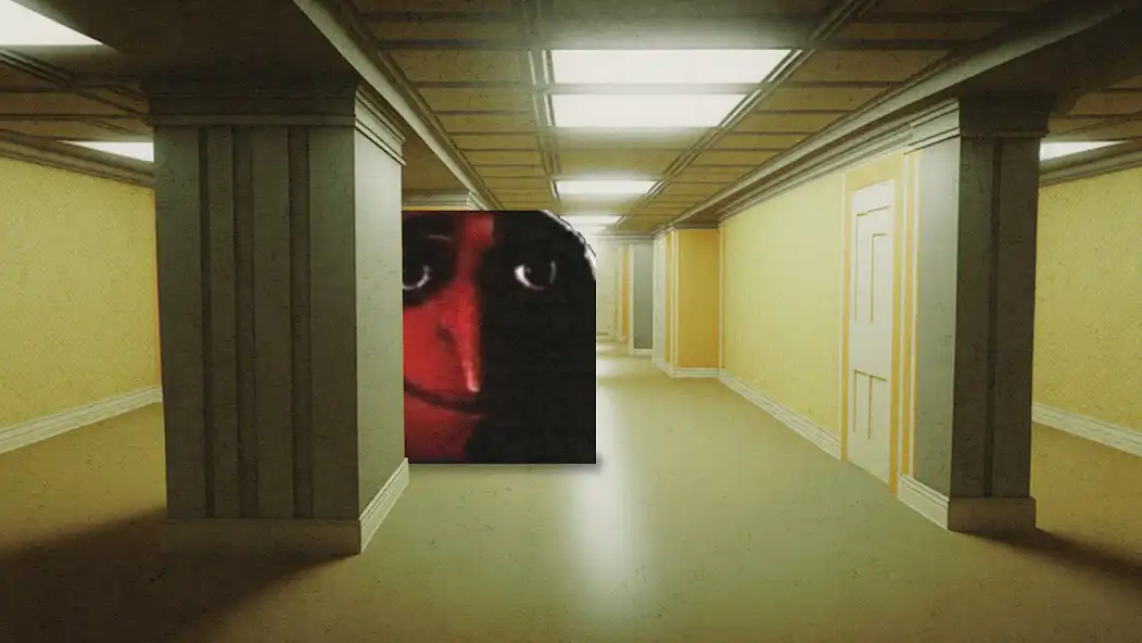 Play Meme Horror: Backrooms Escape as an online game Meme Horror: Backrooms Escape with UptoPlay