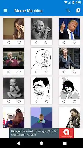 Play APK Meme Machine  and enjoy Meme Machine with UptoPlay rjacstudio.mememachine
