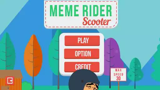 Play Meme Rider : Scooter  and enjoy Meme Rider : Scooter with UptoPlay