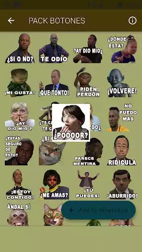 Play Memes con frases Stickers para Whatsapp  and enjoy Memes con frases Stickers para Whatsapp with UptoPlay