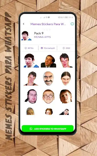Play Memes con Frases Stickers  and enjoy Memes con Frases Stickers with UptoPlay