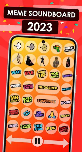 Play Meme Soundboard 2023  and enjoy Meme Soundboard 2023 with UptoPlay