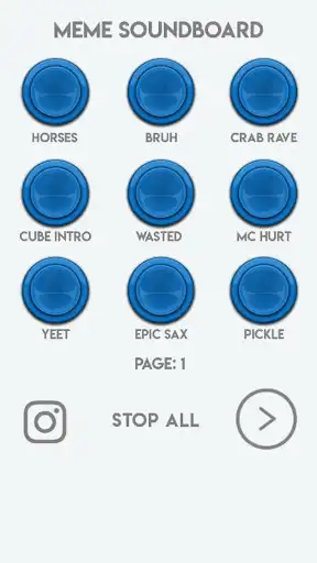 Play Meme Soundboard - Funny Sounds as an online game Meme Soundboard - Funny Sounds with UptoPlay