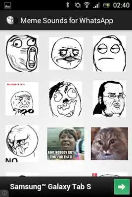 Play Meme Sounds for WhatsApp