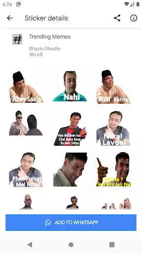 Play Memes stickers - WAStickerApps as an online game Memes stickers - WAStickerApps with UptoPlay