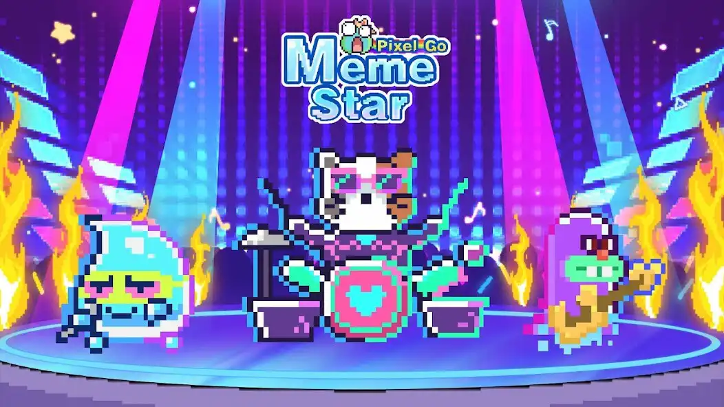 Play Meme Star: Pixel Go  and enjoy Meme Star: Pixel Go with UptoPlay