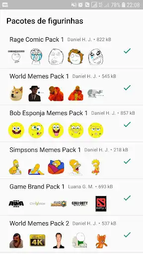 Play Meme Stickers: 4Fun as an online game Meme Stickers: 4Fun with UptoPlay