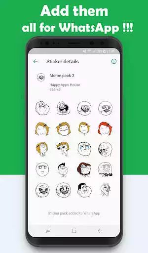 Play Meme Stickers for WhatsApp