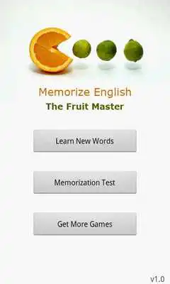 Play Memo English: Fruit Master