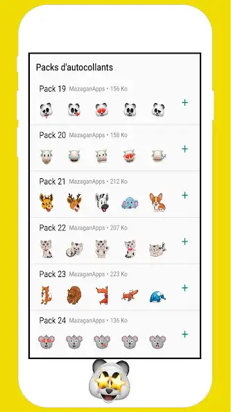 Play Memoji Cartoon Stickers as an online game Memoji Cartoon Stickers with UptoPlay