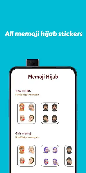 Play Memoji muslim hijab Stickers  and enjoy Memoji muslim hijab Stickers with UptoPlay