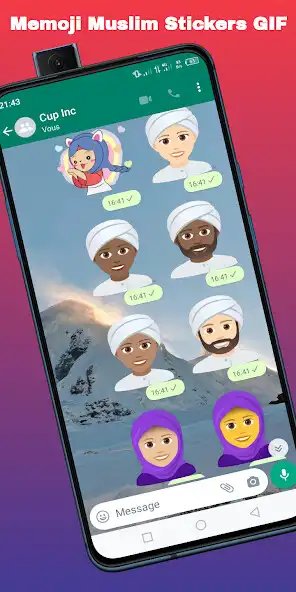 Play Memoji Muslim Stickers GIF2023 as an online game Memoji Muslim Stickers GIF2023 with UptoPlay