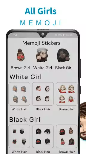 Play Memoji Stickers For whatsApp  and enjoy Memoji Stickers For whatsApp with UptoPlay